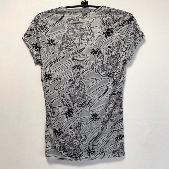 Joe’s Goddess Tee – Silver Grey Size S - Picture 4 of 6